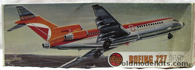 Airfix 1/144 Boeing 727 - CP Air (Canadian Pacific Air Lines) - Parker Brothers/General Mills Canada Issue, R-SKP01 plastic model kit